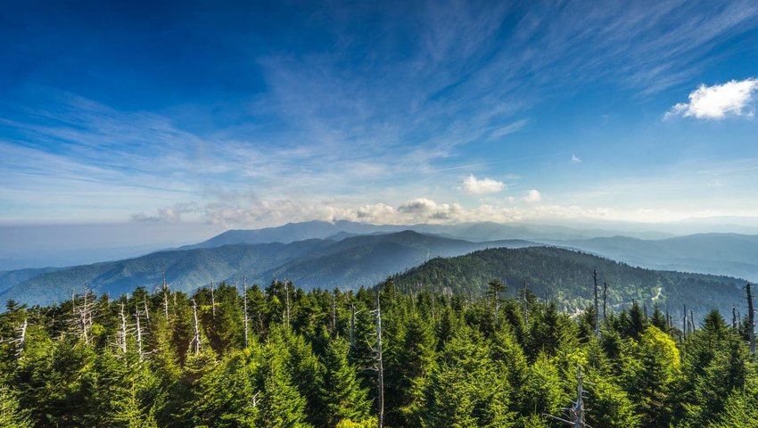 Peak to Peak in the Smoky Mountains