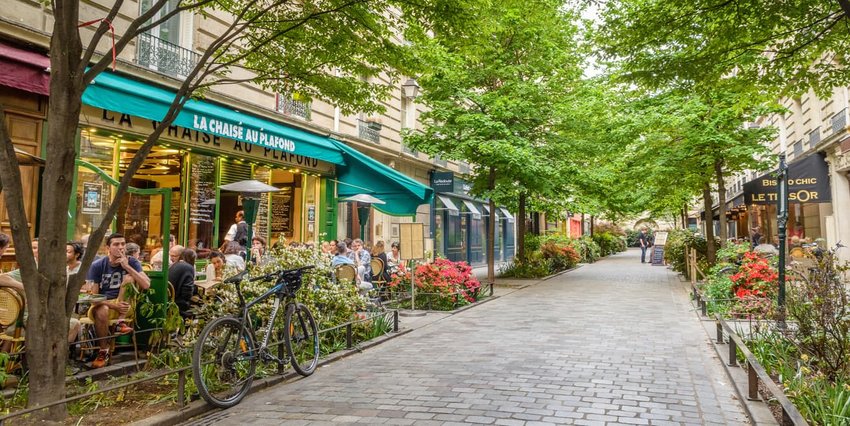 Marais district of Paris