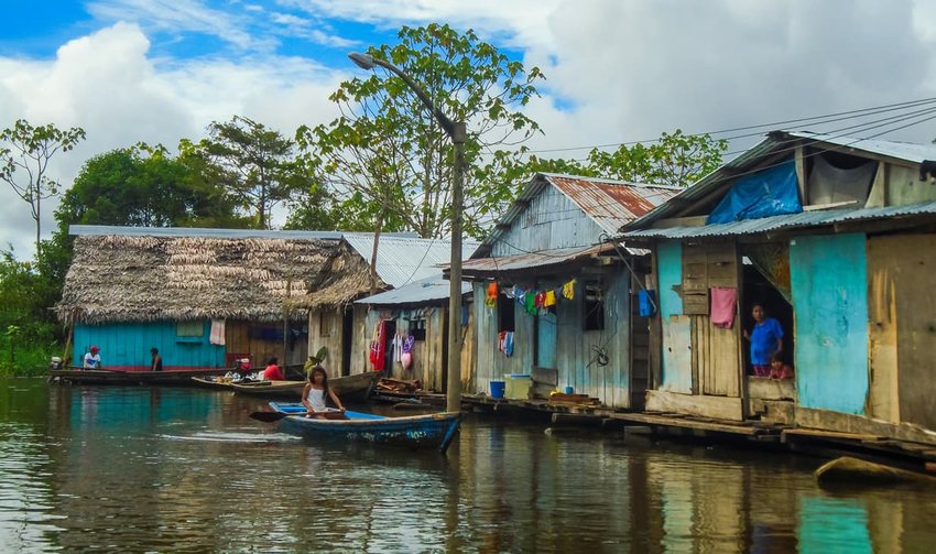 Stilt houses of Belen