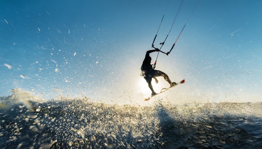 Kitesurfing in Pranburi