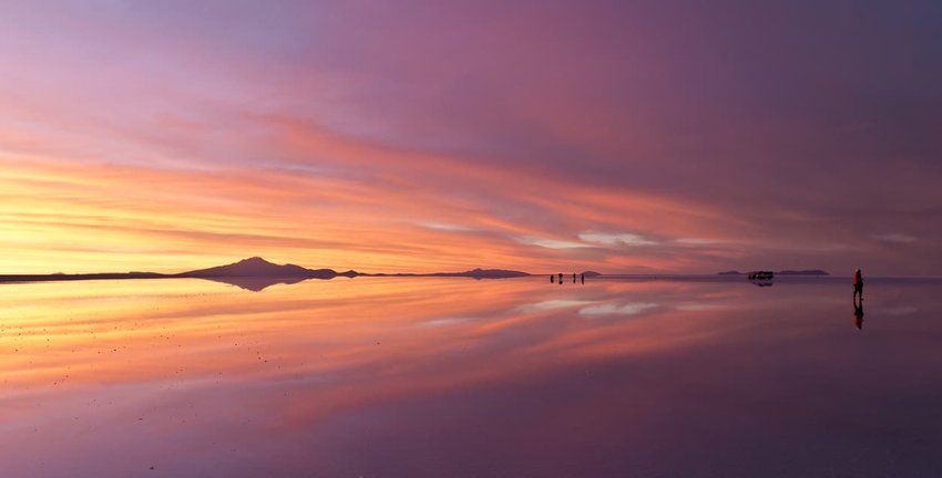 Uyuni salt flats, Bolivia