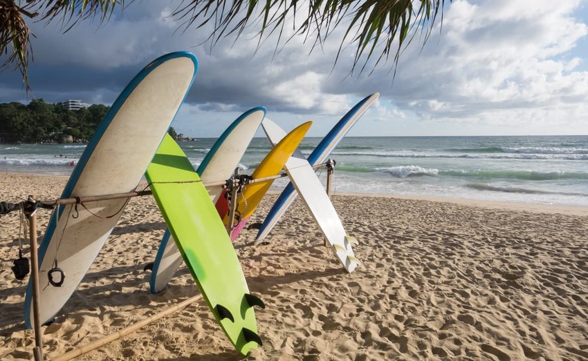 Surfing in Phuket