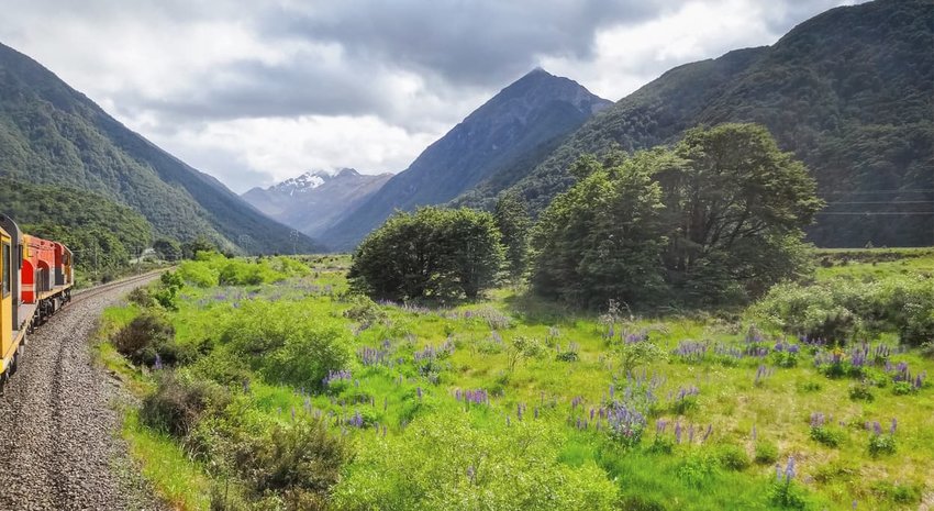 Tranzalpine - Christchurch to Greymouth, New Zealand