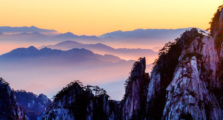 Yellow Mountains, China