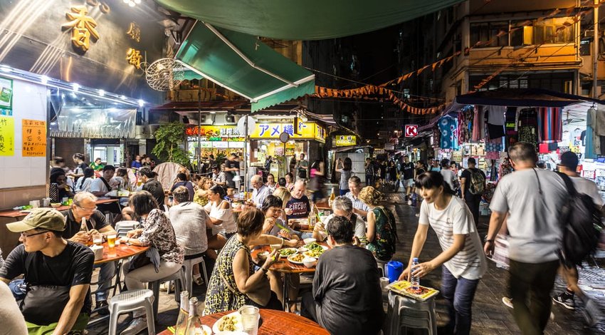 Temple Street Night Market, Hong Kong