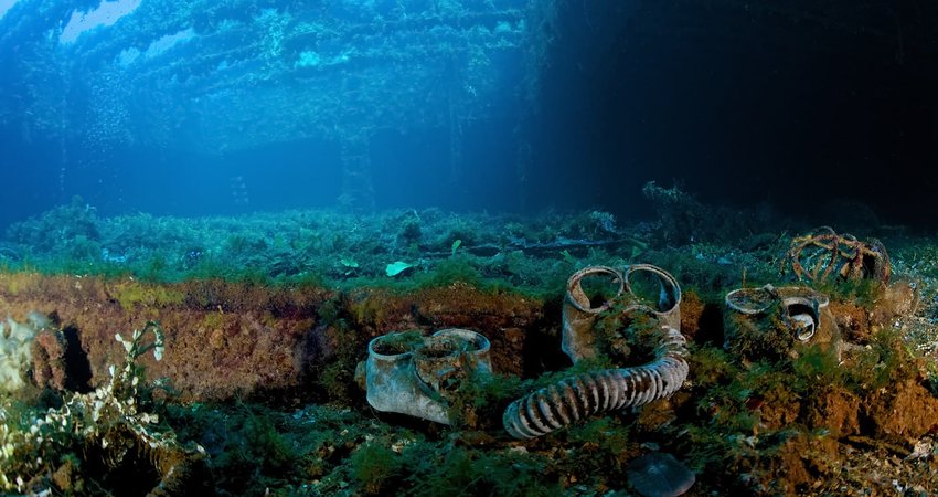 Fujikawa Maru, Chuuk Lagoon, Micronesia