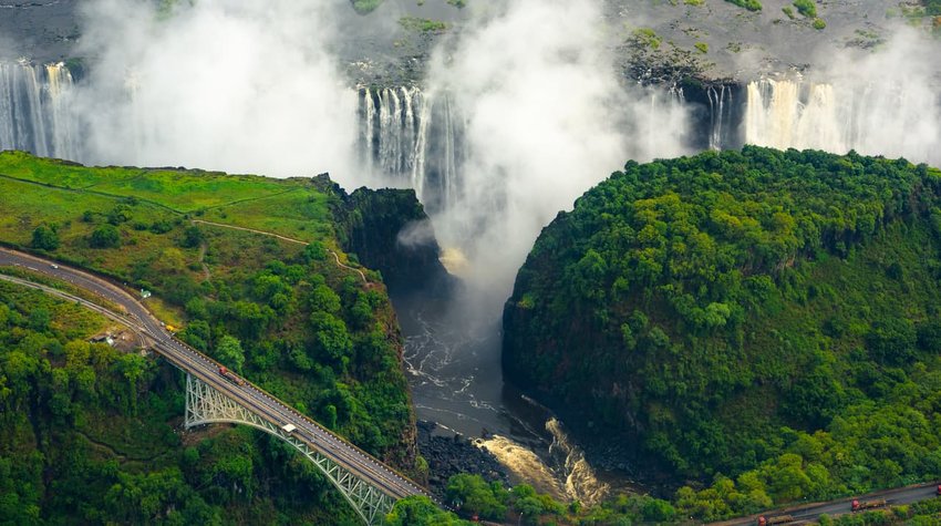 Victoria Falls in Zimbabwe