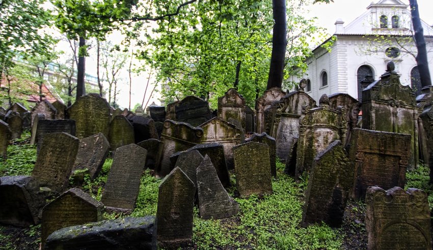 Old Jewish Cemetery, Prague, Czech Republic