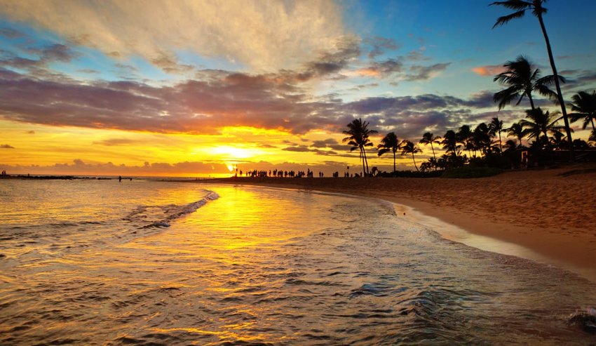 Poipu Beach, Hawaii