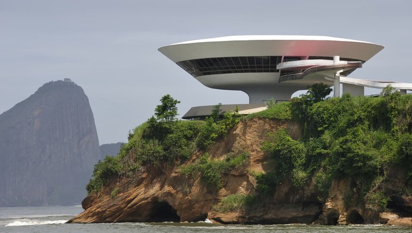 Niterói Contemporary Art Museum — Rio de Janeiro, Brazil