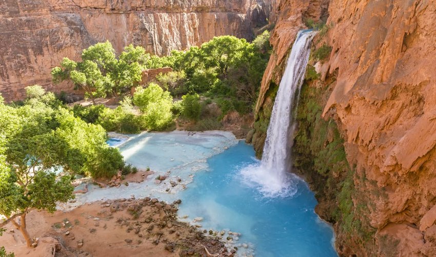 Havasu Falls Turquoise Canyon Oasis