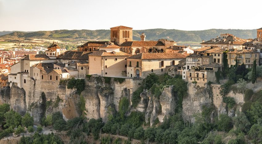 Cuenca, Spain, casas colgadas