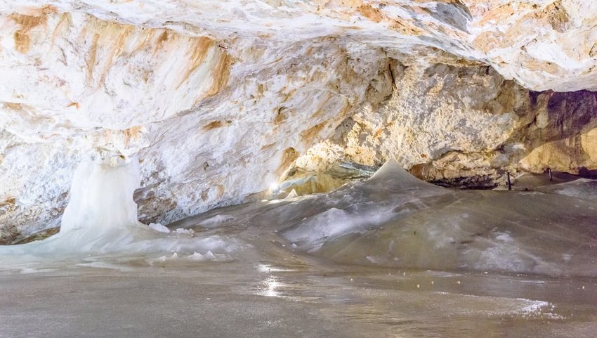 Dobsinska Ice Cave, Slovakia