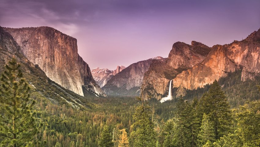 Glacier Point, Yosemite California