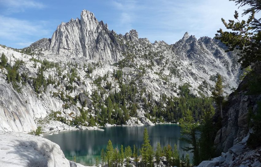 Prusick Peak and Lake Viviane