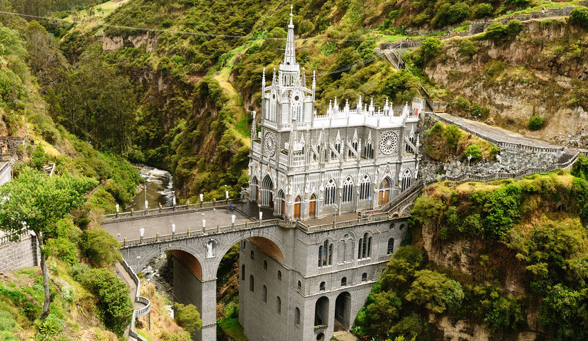 Las Lajas Sanctuary, Nariño, Colombia