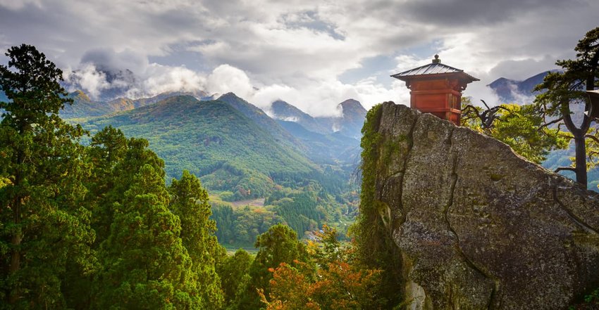 Yamadera Mountain Temple