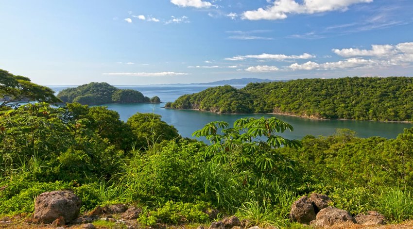 View of Papagayo Bay, Costa Rica