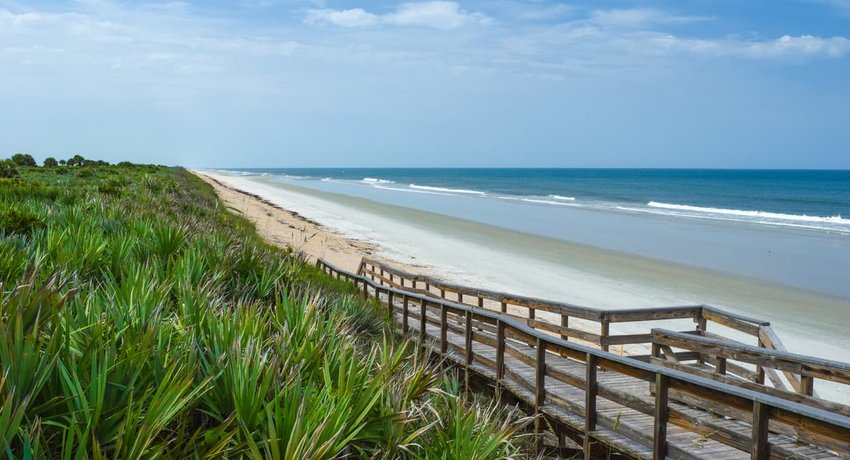 Florida Beach at Canaveral National Seashore