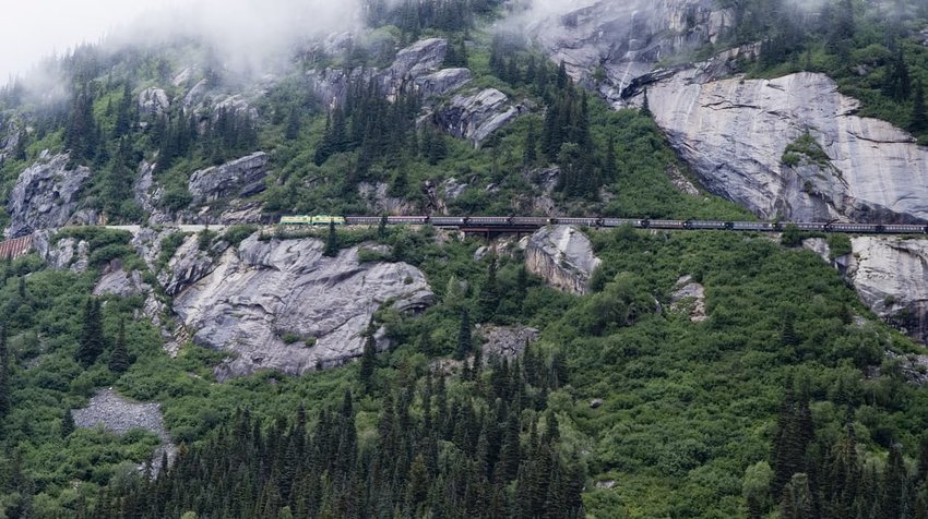 Alaska White Pass And Yukon Route Railroad Train