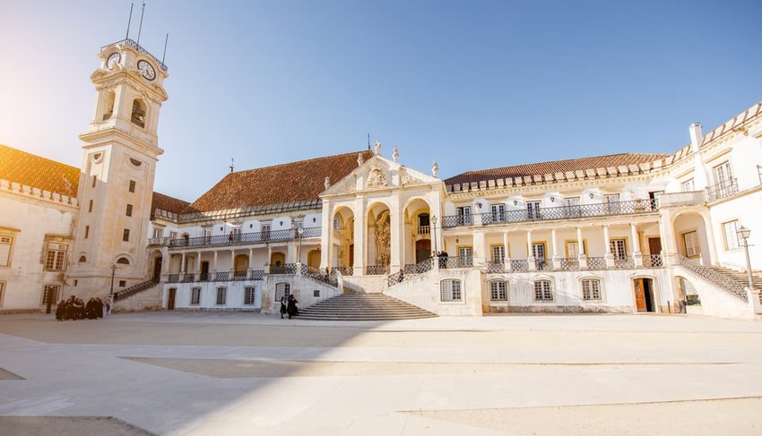 Coimbra city in Portugal