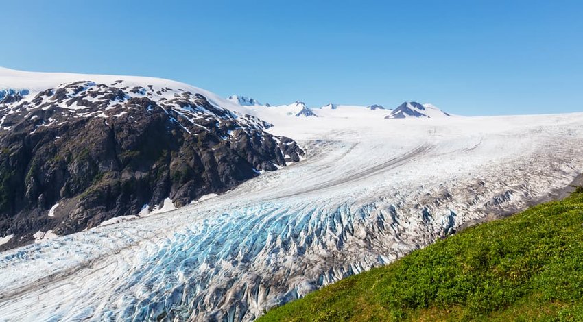 Exit Glacier, Kenai Fjords National Park, Seward, Alaska