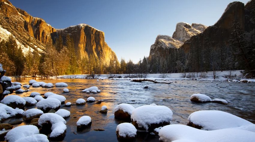 Yosemite National Park in Winter