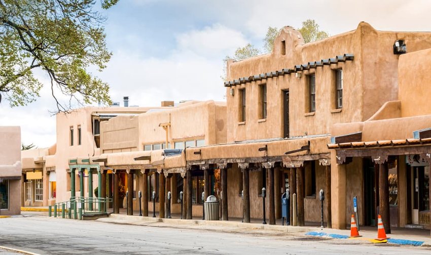 buildings in Taos, New Mexico