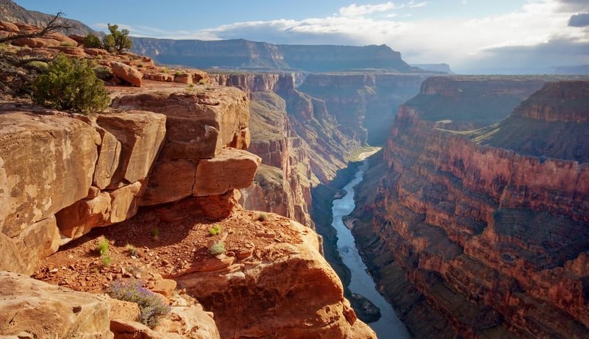 Toroweap point at sunrise, Grand Canyon National Park