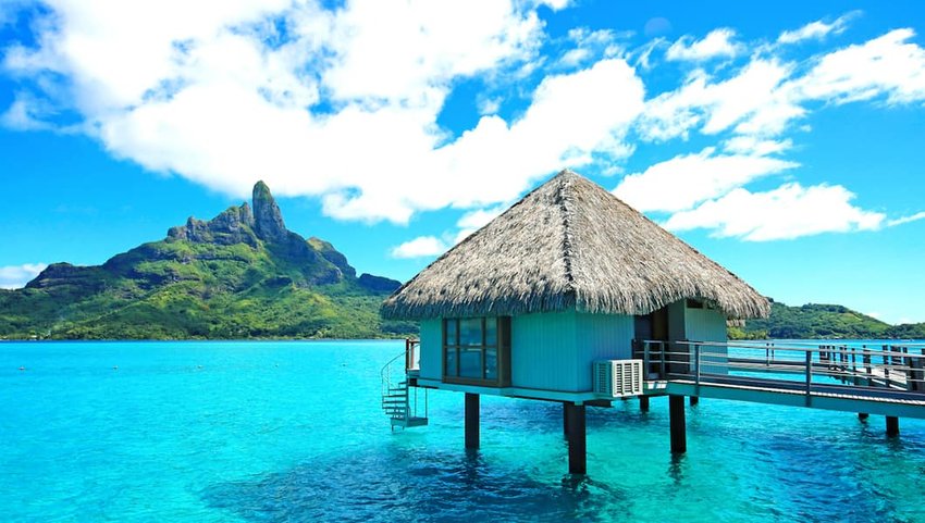 Bora-Bora-Bungalow