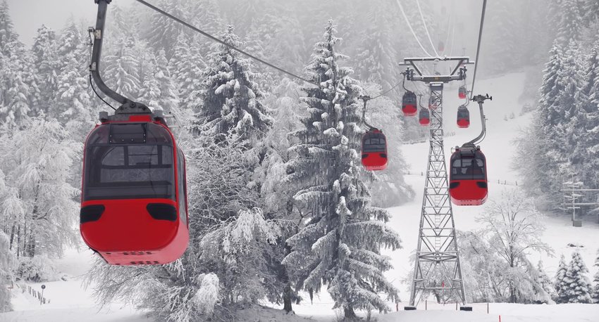 Red Cable Cars