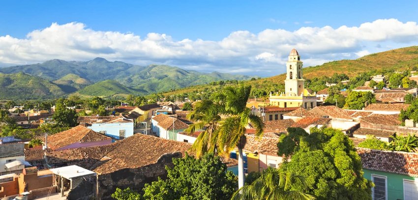 Skyline of Trinidad, Cuba