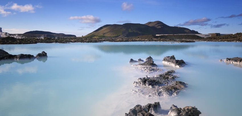 Blue Lagoon in Reykjavik, Iceland