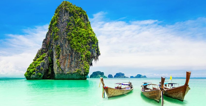 Limestone karst, Phuket, Thailand