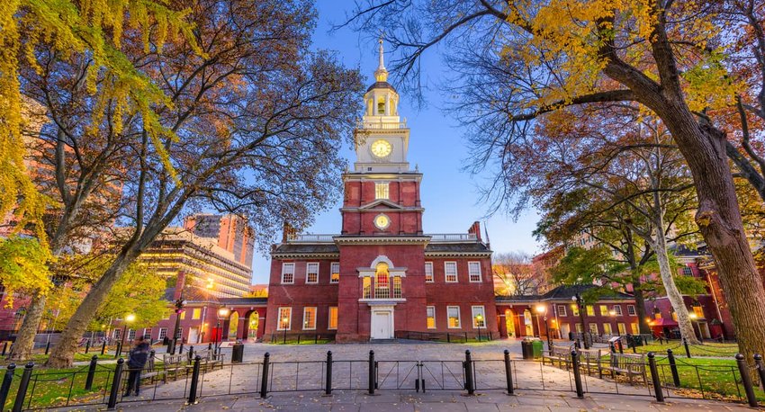 Independence Hall of Philadelphia