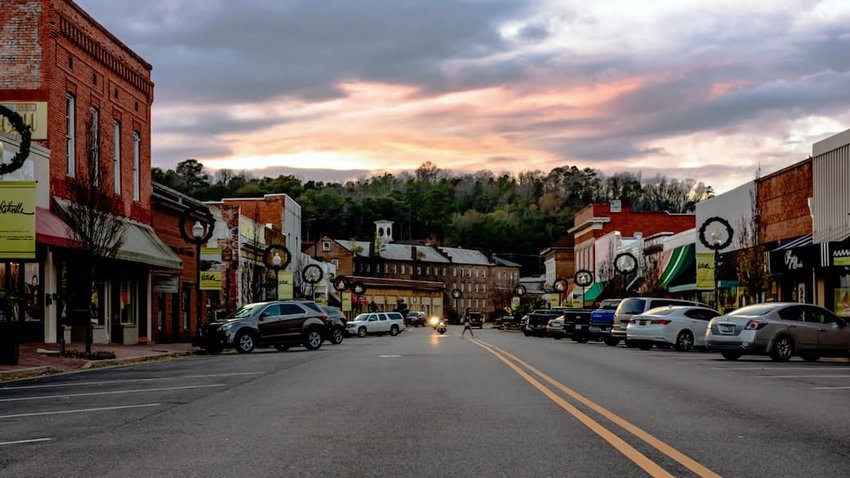 View of historic Prattville