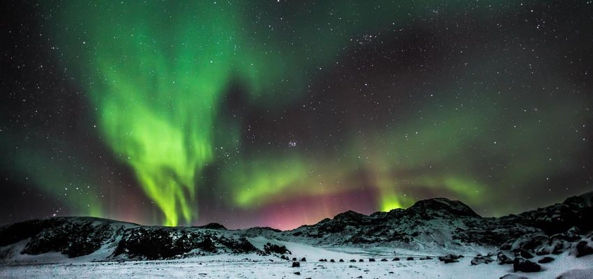 The Northern Lights over Iceland