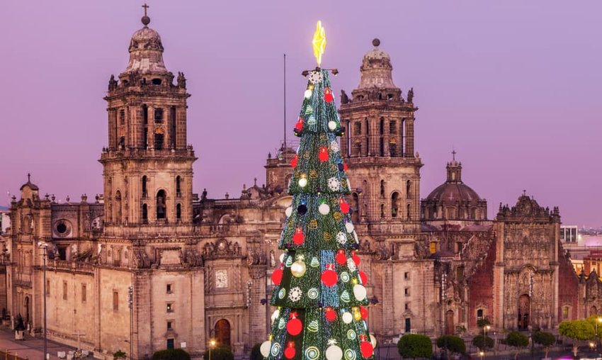 Christmas Tree in Mexico City