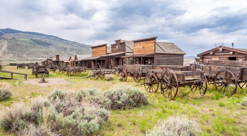 Old Trail Town is a collection of historic western buildings, Cody, Wyoming