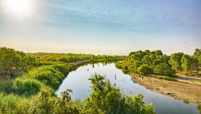 Colorado-River-Stream-Near-Yuma-Arizona