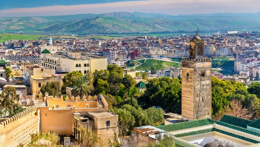 Photo of Morocco city buildings