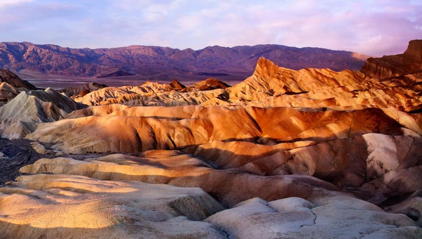 Photo of rocks in Death Valley National Park