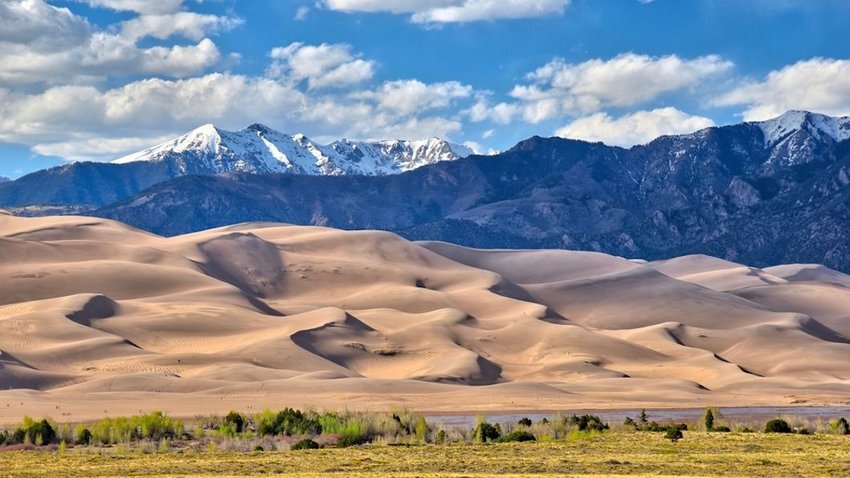 Photo of sand dunes in Great Sand Dunes National Park and Preserve