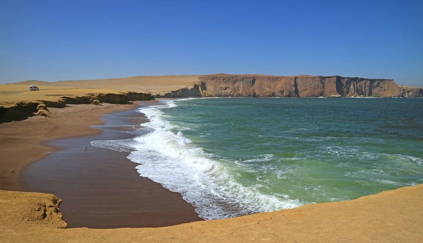 Playa Roja Peru Map