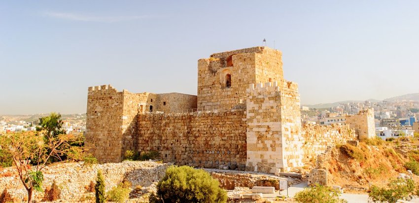 Byblos Crusader Castle - Dünyanın en eski şehirleri
