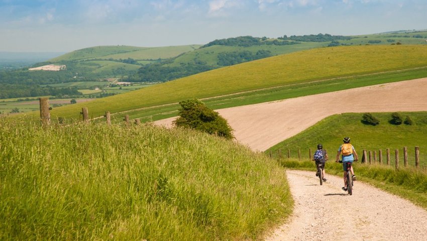 the south downs way cycle route