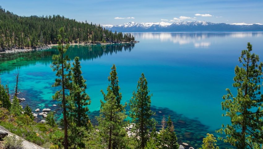 Lake Tahoe east shore.