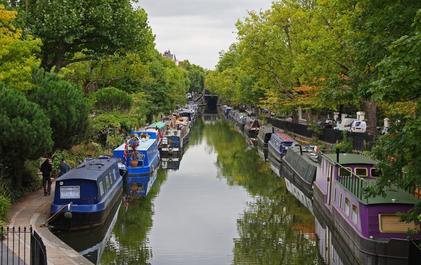 Little Venice in London, England