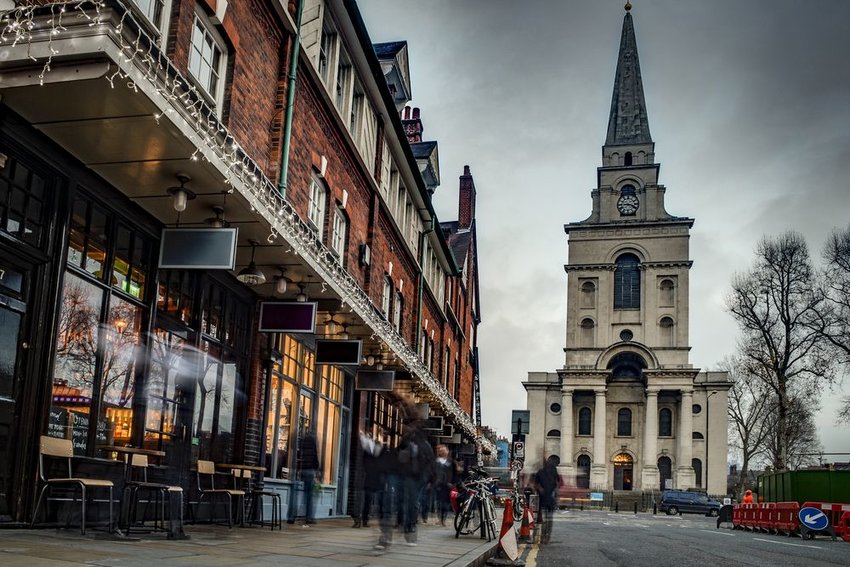 Spitalfields in London, England