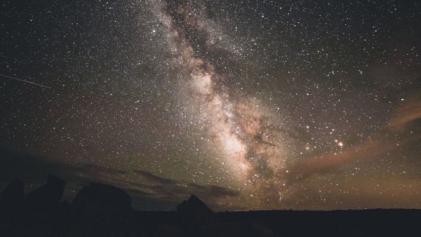 Stars over Black Canyon of the Gunnison National Park